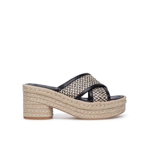 Nine West Espadryle WYL2734-1 Czarny ze sklepu MODIVO w kategorii Klapki damskie - zdjęcie 182735737