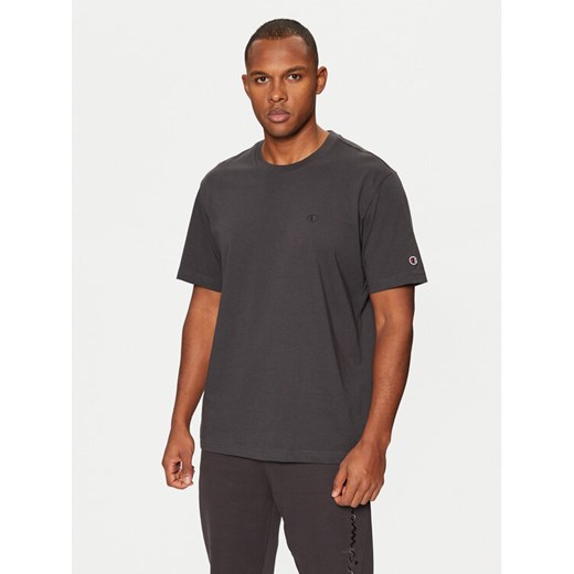 Champion T-Shirt 220278 Czarny Standard Fit ze sklepu MODIVO w kategorii T-shirty męskie - zdjęcie 182735765