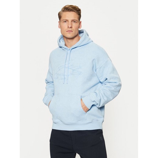 Lacoste Bluza SH3599 Błękitny Relaxed Fit Lacoste 7 MODIVO