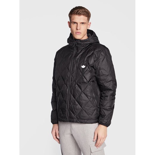 adidas Kurtka puchowa Down Quilted Puffer HL9205 Czarny Regular Fit ze sklepu MODIVO w kategorii Kurtki męskie - zdjęcie 182735815