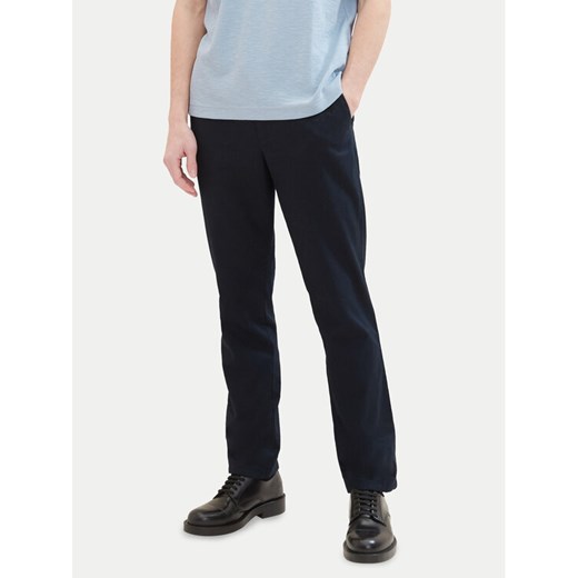 Tom Tailor Spodnie materiałowe 1041171 Granatowy Regular Fit ze sklepu MODIVO w kategorii Spodnie męskie - zdjęcie 182735837