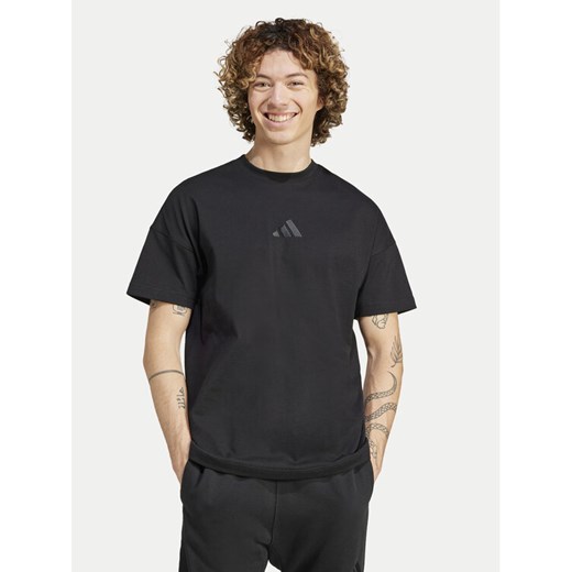 adidas T-Shirt ALL SZN Graphic IX1262 Czarny Loose Fit ze sklepu MODIVO w kategorii T-shirty męskie - zdjęcie 182735856