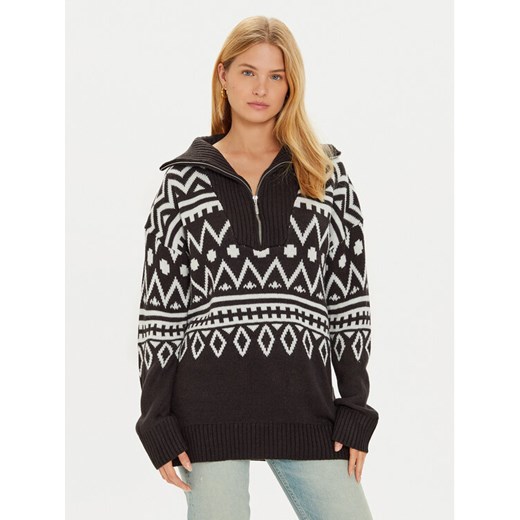 Brave Soul Sweter LK-230NAVHO Czarny Regular Fit ze sklepu MODIVO w kategorii Swetry damskie - zdjęcie 182735888