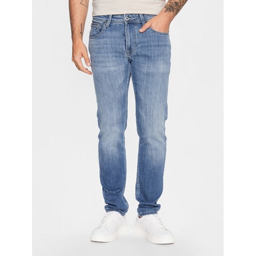 Pepe Jeans Jeansy PM206323GX2 Granatowy Regular Fit ze sklepu MODIVO w kategorii Jeansy męskie - zdjęcie 182735955
