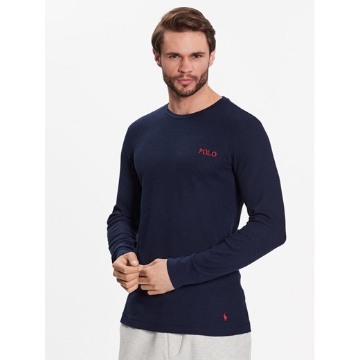 Polo Ralph Lauren Longsleeve 714899615002 Granatowy Regular Fit ze sklepu MODIVO w kategorii T-shirty męskie - zdjęcie 182736027
