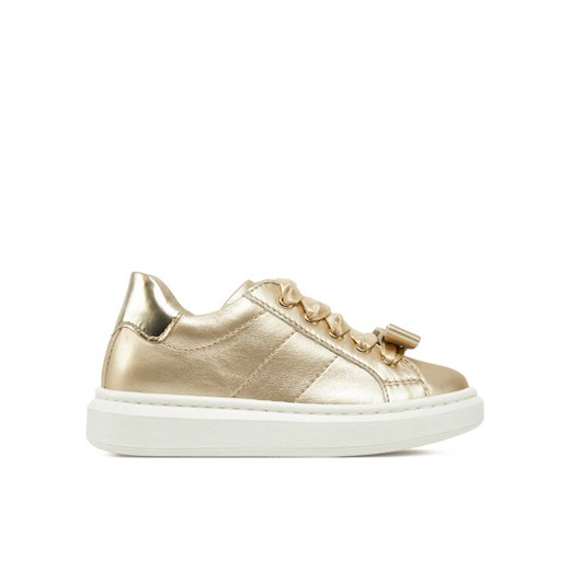 Calvin Klein Jeans Półbuty Sneaker Bassa Allacciata V1A9-83044-0220 Złoty ze sklepu MODIVO w kategorii Buty sportowe dziecięce - zdjęcie 182736069