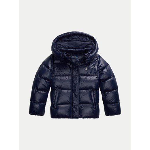 Polo Ralph Lauren Kurtka puchowa 313940326001 Granatowy Regular Fit ze sklepu MODIVO w kategorii Kurtki dziewczęce - zdjęcie 182736109