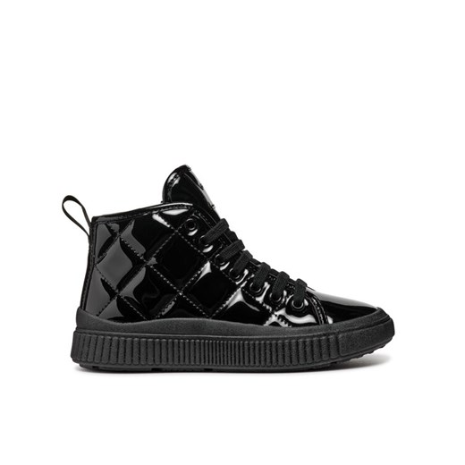 Geox Sneakersy J Laquinny Girl J46M3B 000HH C9999 M Czarny ze sklepu MODIVO w kategorii Buty sportowe dziecięce - zdjęcie 182736129