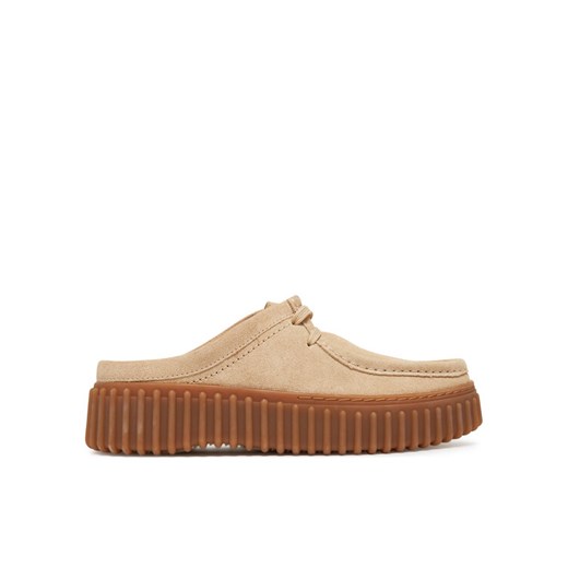 Clarks Klapki Torhill Mule 26181197 Écru ze sklepu MODIVO w kategorii Klapki damskie - zdjęcie 182736146