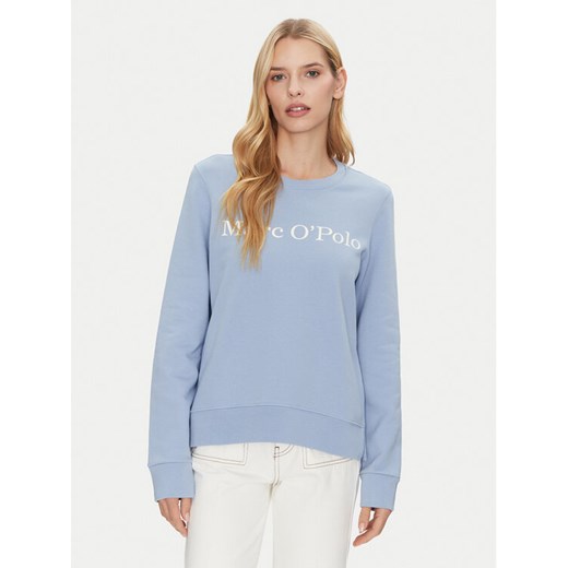 Marc O'Polo Bluza 500 4073 54055 Błękitny Regular Fit ze sklepu MODIVO w kategorii Bluzy damskie - zdjęcie 182736148