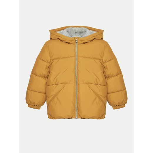United Colors Of Benetton Kurtka zimowa 2WU0GN035 Żółty Regular Fit ze sklepu MODIVO w kategorii Kurtki dziewczęce - zdjęcie 182736175