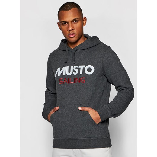 Musto Bluza 82019 Szary Regular Fit ze sklepu MODIVO w kategorii Bluzy męskie - zdjęcie 182736178