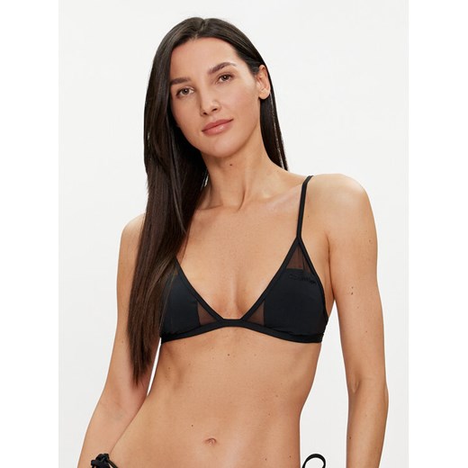 Calvin Klein Swimwear Góra od bikini KW0KW02325 Czarny ze sklepu MODIVO w kategorii Stroje kąpielowe - zdjęcie 182736205
