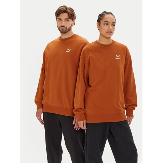 Puma Bluza Unisex Better Clasics 624244 Brązowy Relaxed Fit ze sklepu MODIVO w kategorii Bluzy męskie - zdjęcie 182736217