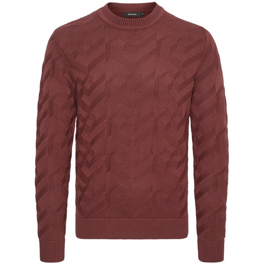 Matinique Sweter 30206829 Bordowy Regular Fit ze sklepu MODIVO w kategorii Swetry męskie - zdjęcie 182736266
