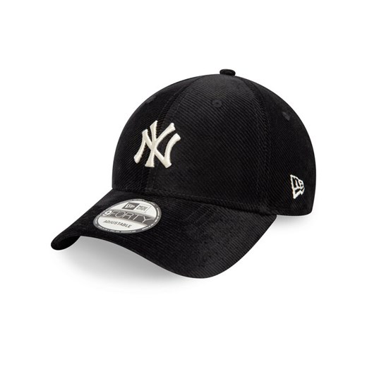 New Era Czapka z daszkiem New York Yankees Cord 9Forty 60595254 Czarny ze sklepu MODIVO w kategorii Czapki z daszkiem męskie - zdjęcie 182736289