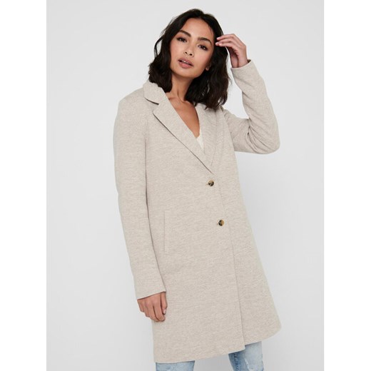 ONLY Płaszcz przejściowy Carrie 15173066 Beżowy Regular Fit ze sklepu MODIVO w kategorii Płaszcze damskie - zdjęcie 182736329