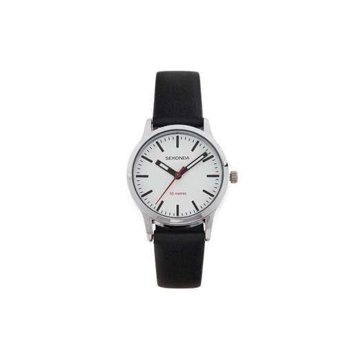 Sekonda Zegarek 40480 Biały ze sklepu MODIVO w kategorii Zegarki - zdjęcie 182736386