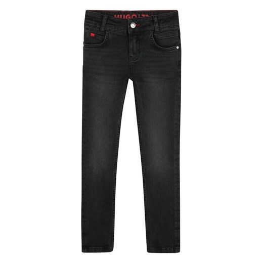 HUGO Jeansy G00380 S Czarny Skinny Fit ze sklepu MODIVO w kategorii Spodnie chłopięce - zdjęcie 182736429
