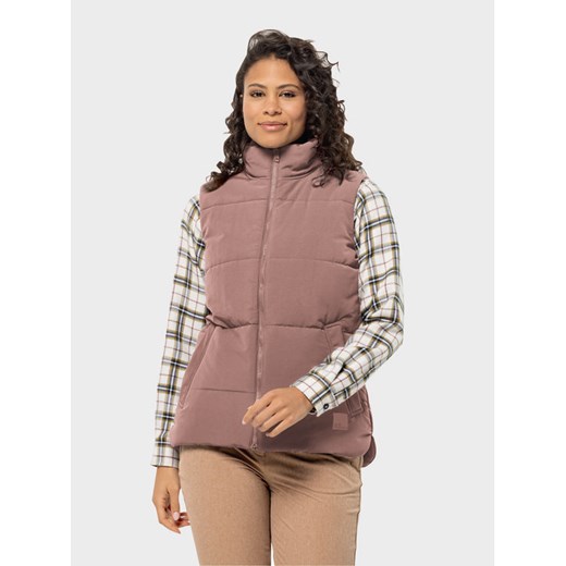 Jack Wolfskin Bezrękawnik White Frost Vest 1207371 Różowy Regular Fit ze sklepu MODIVO w kategorii Kamizelki damskie - zdjęcie 182736468