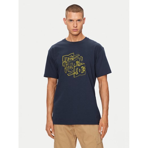 DC T-Shirt Rebuild Hss ADYZT05337 Granatowy Regular Fit ze sklepu MODIVO w kategorii T-shirty męskie - zdjęcie 182736495