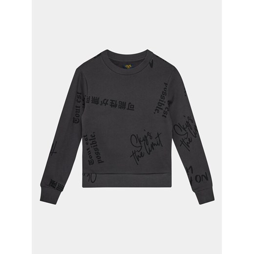 OVS Bluza 1898310 Szary Regular Fit ze sklepu MODIVO w kategorii Bluzy chłopięce - zdjęcie 182736498