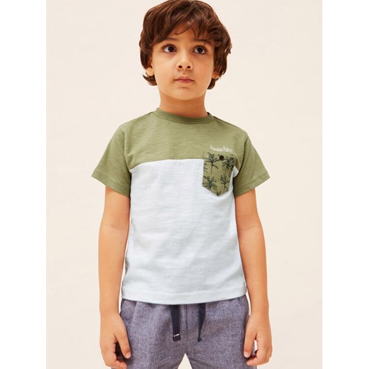 Mayoral T-Shirt 3006 Zielony Regular Fit ze sklepu MODIVO w kategorii T-shirty chłopięce - zdjęcie 182736518