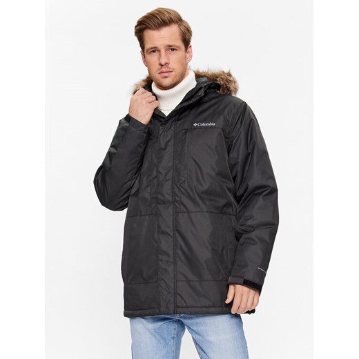 Columbia Kurtka zimowa Leif Trail™ Parka Czarny Regular Fit ze sklepu MODIVO w kategorii Kurtki męskie - zdjęcie 182736598