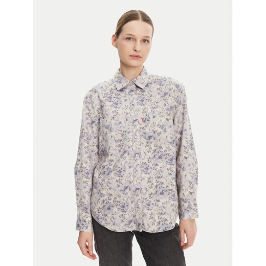 Levi's® Koszula jeansowa Teodora Western A7244-0051 Błękitny Relaxed Fit ze sklepu MODIVO w kategorii Koszule damskie - zdjęcie 182736605