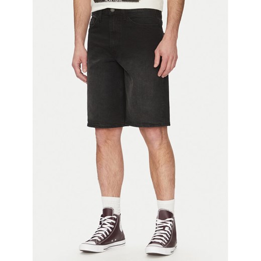Blend Szorty jeansowe 20718406 Czarny Relaxed Fit ze sklepu MODIVO w kategorii Spodenki męskie - zdjęcie 182736635