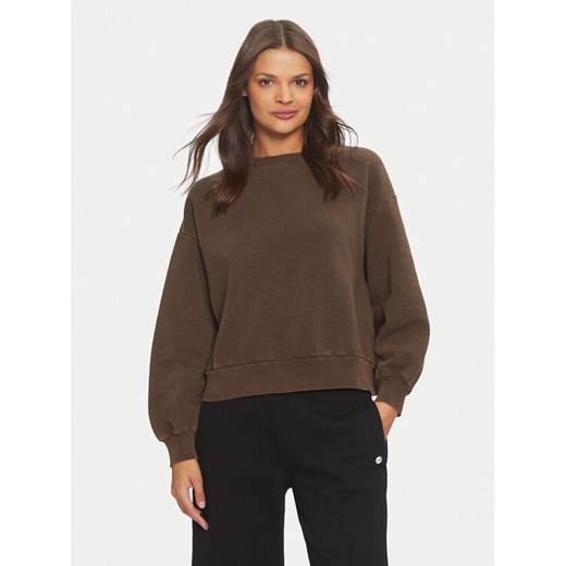 Deha Bluza C12131 Brązowy Regular Fit ze sklepu MODIVO w kategorii Bluzy damskie - zdjęcie 182736655