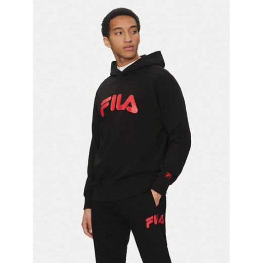 Fila Bluza Landogne FAM0872 Czarny Regular Fit ze sklepu MODIVO w kategorii Bluzy męskie - zdjęcie 182736746