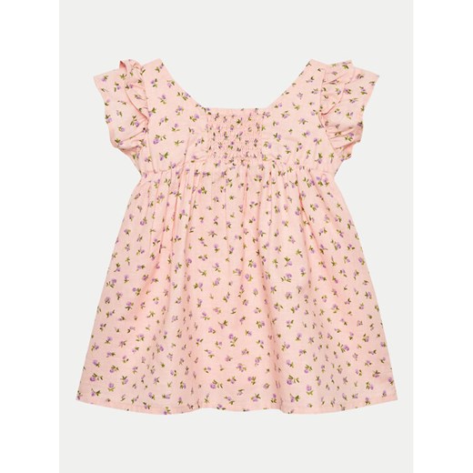 United Colors Of Benetton Sukienka letnia 4YP7GV01G Różowy Regular Fit ze sklepu MODIVO w kategorii Sukienki dziewczęce - zdjęcie 182736756