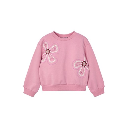 Mayoral Bluza 3402 Różowy Regular Fit ze sklepu MODIVO w kategorii Bluzy dziewczęce - zdjęcie 182736758