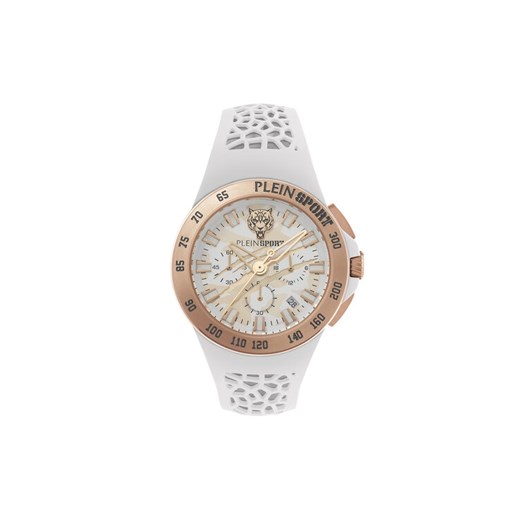 Plein Sport Zegarek Thunderstorm Chrono PSABA0723 Srebrny ze sklepu MODIVO w kategorii Zegarki - zdjęcie 182736868