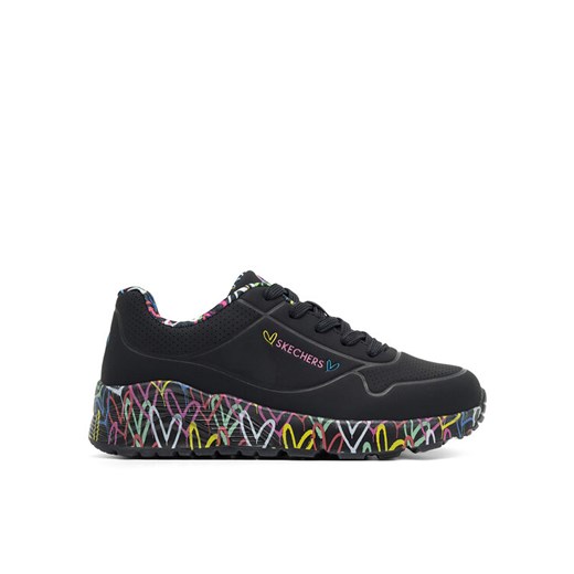 Skechers Sneakersy UNO LITE 314976L BKMT Czarny ze sklepu MODIVO w kategorii Buty sportowe dziecięce - zdjęcie 182736917