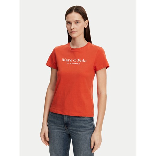 Marc O'Polo T-Shirt 502 2293 51055 Czerwony Regular Fit ze sklepu MODIVO w kategorii Bluzki damskie - zdjęcie 182737005