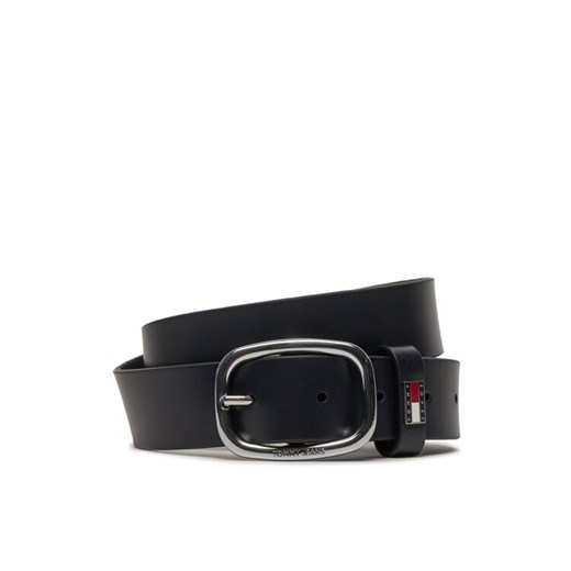 Tommy Jeans Pasek Damski Tjw Oval 3.0 AW0AW15836 Granatowy ze sklepu MODIVO w kategorii Paski damskie - zdjęcie 182737019