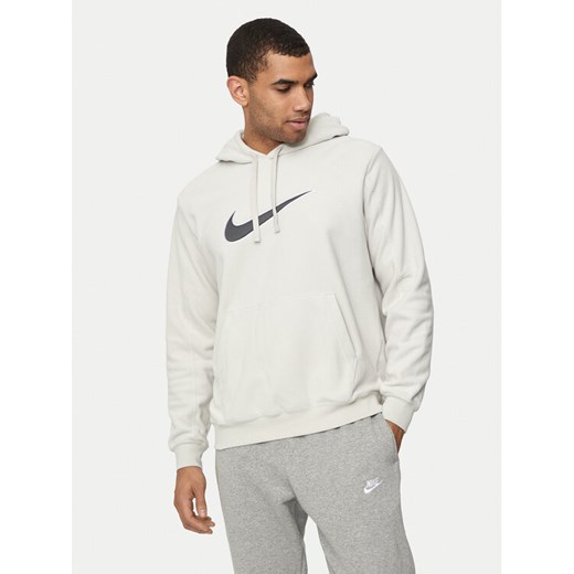 Nike Polar FQ8820 Szary Regular Fit ze sklepu MODIVO w kategorii Bluzy męskie - zdjęcie 182737048