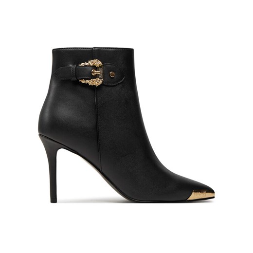 Versace Jeans Couture Botki Scarlett 77VA3S57 Czarny ze sklepu MODIVO w kategorii Botki - zdjęcie 182737089