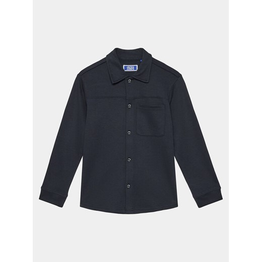 Jack&Jones Junior Koszula 12247959 Granatowy Standard Fit ze sklepu MODIVO w kategorii Koszule chłopięce - zdjęcie 182737187