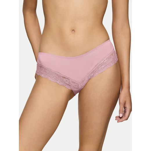 Triumph Bokserki Lovely Micro Hipster 10182555 Różowy ze sklepu MODIVO w kategorii Majtki damskie - zdjęcie 182737215