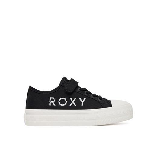 Roxy Trampki 24KC1003 Czarny ze sklepu MODIVO w kategorii Trampki dziecięce - zdjęcie 182737248