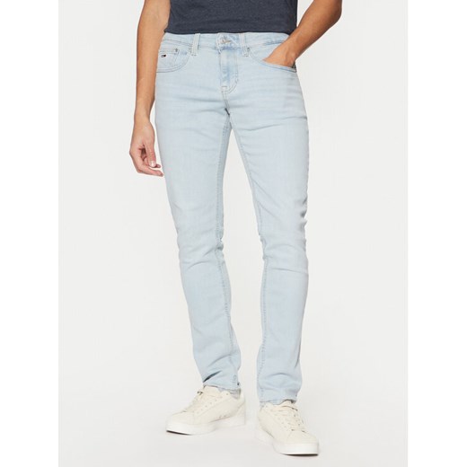 Tommy Jeans Jeansy Scanton DM0DM20186 Niebieski Slim Fit ze sklepu MODIVO w kategorii Jeansy męskie - zdjęcie 182737308