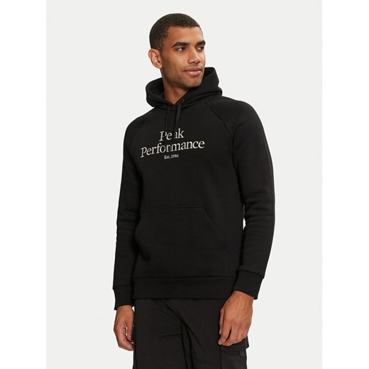 Peak Performance Bluza Original G79592040 Czarny Regular Fit ze sklepu MODIVO w kategorii Bluzy męskie - zdjęcie 182737366