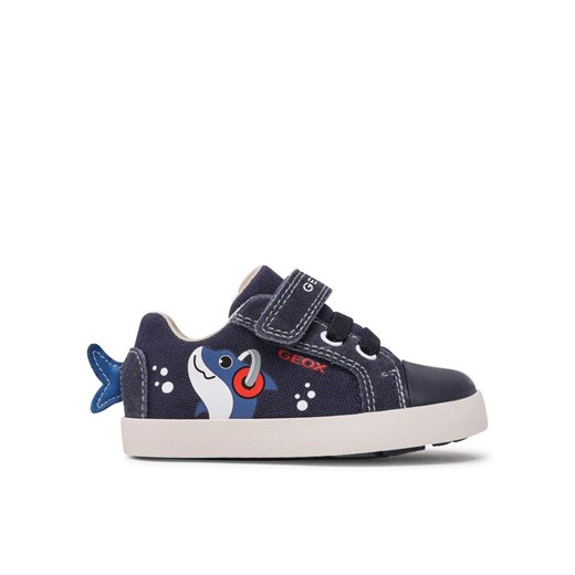 Geox Sneakersy B Kilwi Boy B25A7C01022C4064 M Granatowy ze sklepu MODIVO w kategorii Trampki dziecięce - zdjęcie 182737388