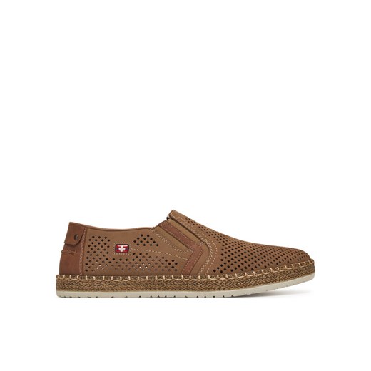 Rieker Espadryle B5297-64 Brązowy ze sklepu MODIVO w kategorii Espadryle męskie - zdjęcie 182737465