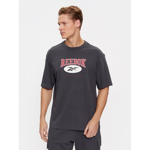 Reebok T-Shirt Archive Essentials IL8793 Szary Regular Fit ze sklepu MODIVO w kategorii T-shirty męskie - zdjęcie 182737476