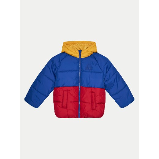 United Colors Of Benetton Kurtka zimowa 2WU0GN02W Kolorowy Regular Fit ze sklepu MODIVO w kategorii Kurtki chłopięce - zdjęcie 182737628
