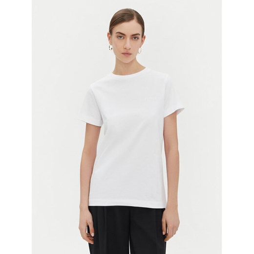 PINKO T-Shirt Start 101752 Biały Regular Fit ze sklepu MODIVO w kategorii Bluzki damskie - zdjęcie 182737676